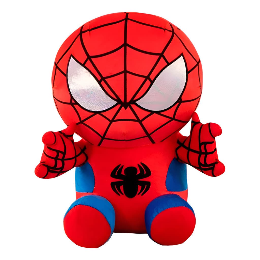 Urso de Pelucia Homem Aranha Antialérgico 20cm Alta Qualidade