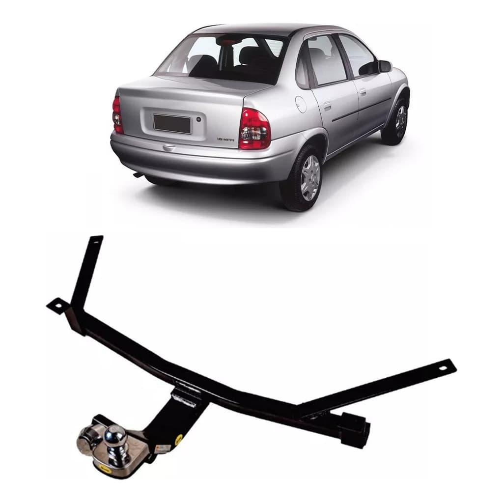 Engate Reboque Rabicho Fixo 700kg Corsa Classic 2003 2004 05