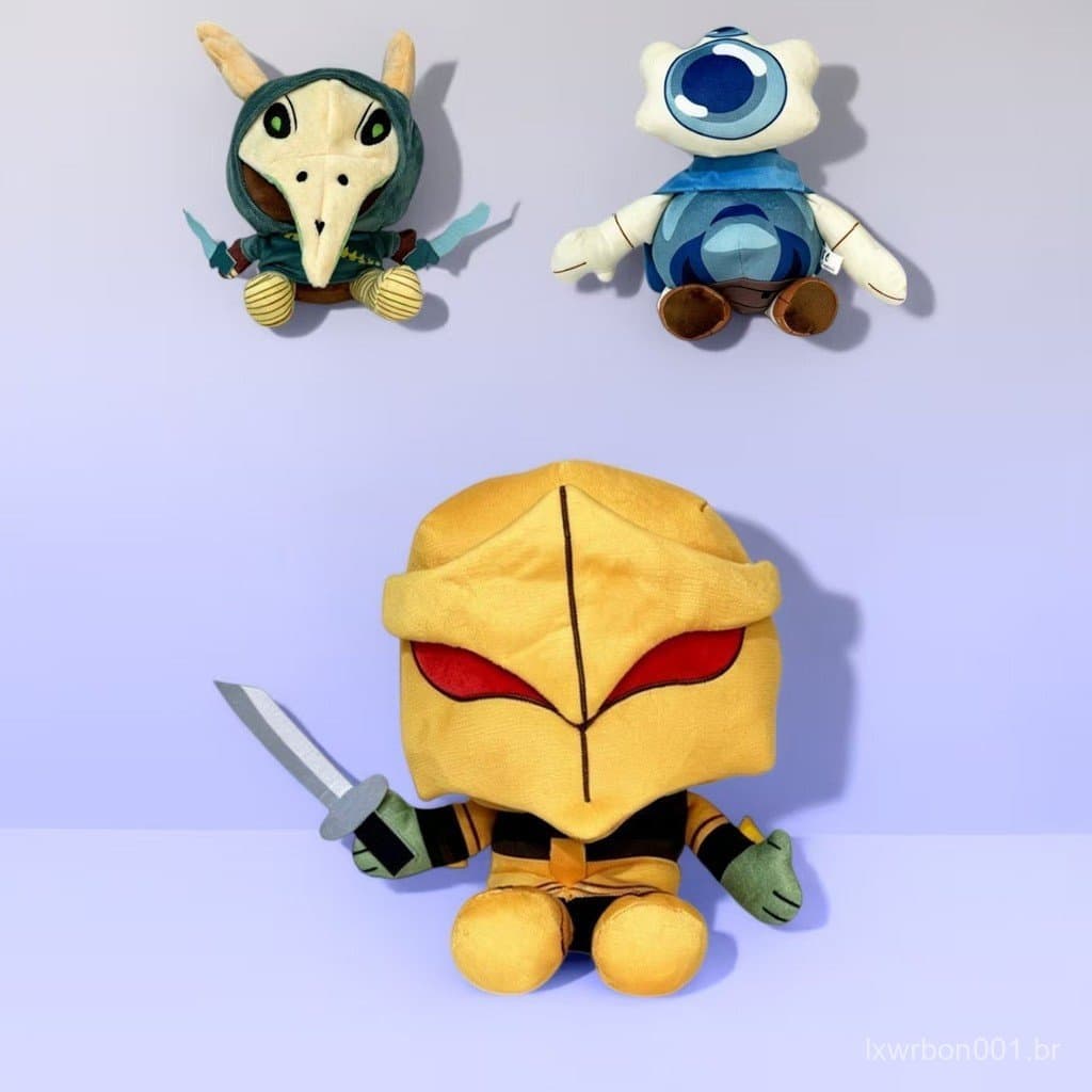 Brinquedo de pelúcia Slay the Spire, brinquedo de pelúcia Ironclad, brinquedo de pelúcia Silent, de De