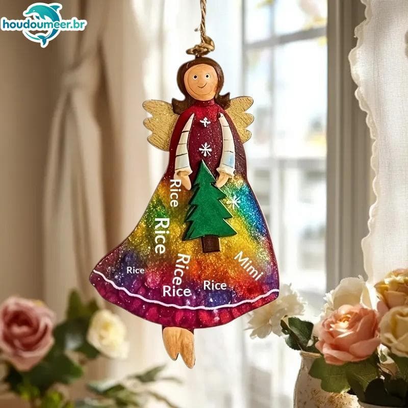 HOUDO 4 Peças De Enfeites De Anjo Vintage Para Árvore De Natal E Decoração Festiva De Casa