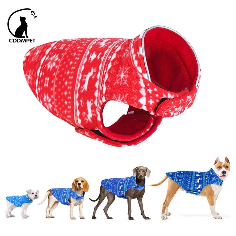 Roupa De Cachorro Natal Para Cães Casaco Golden Retriever Colete De Inverno