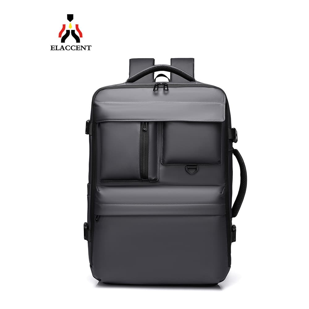 Mochila de viagem de negócios grande capacidade expansível mochila saco de bagagem viagem ao ar livre viagem de negócios