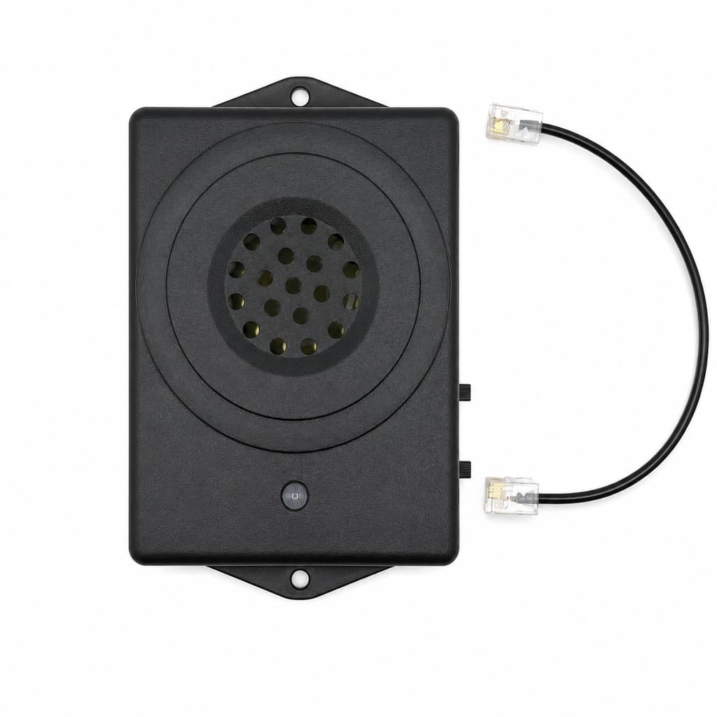 Campainha Som Alto Para Telefone e Ajuste Tom com LED Dantas CAF-004-D2 Antiga CAF-003-D