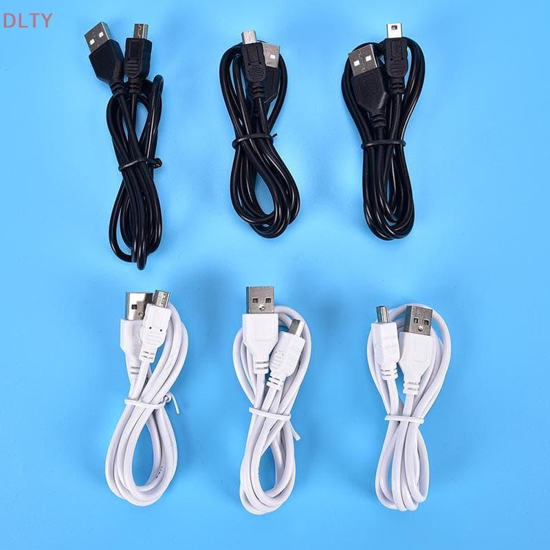 Carregador De Telefone MINI USB De 1 M De Comprimento Para Sincronização E Carga De Chumbo Tipo A 5 Pinos B