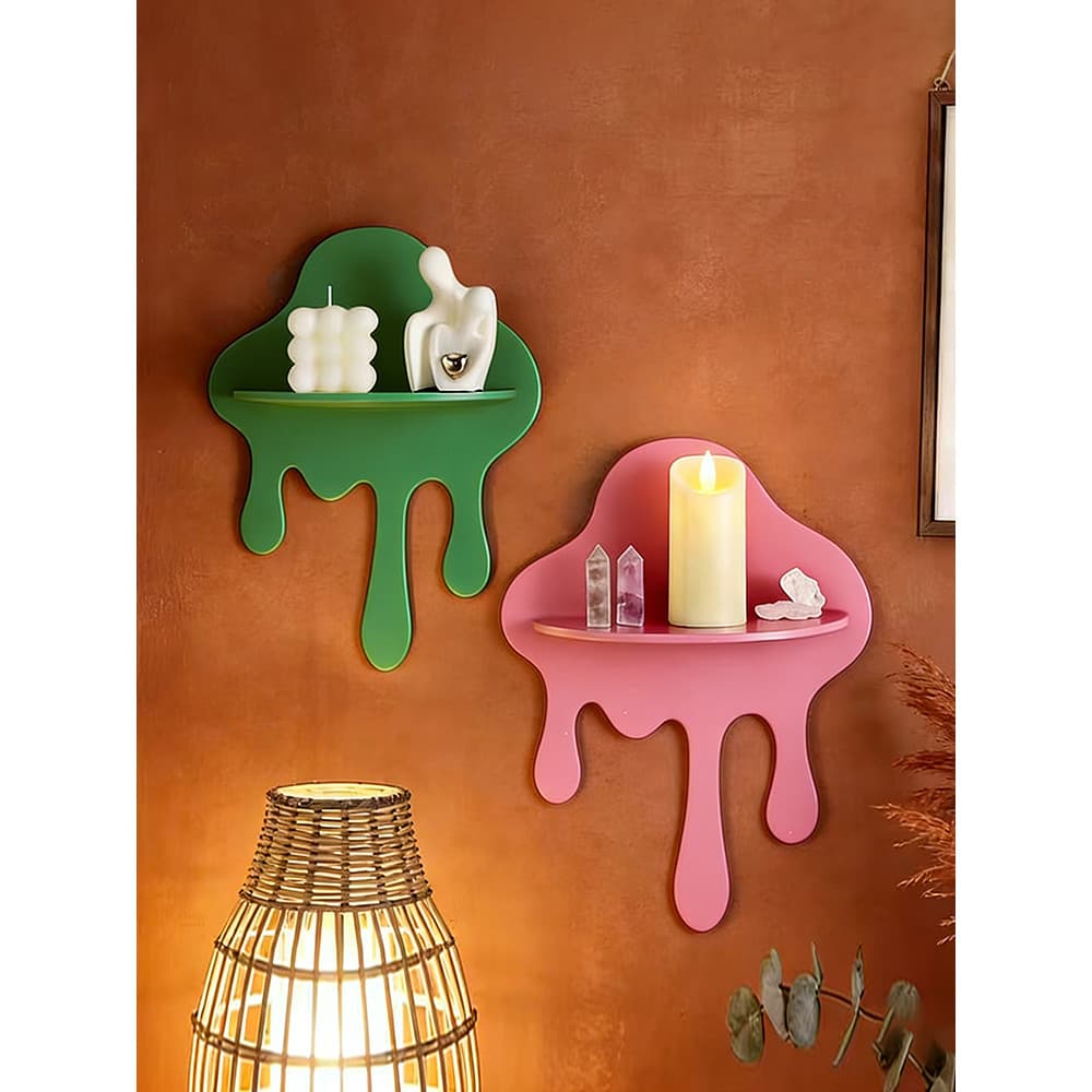 Decoração de parede multifuncional estilo Medieval cabide de parede nuvem criativa casa Rack de parede arte única decora