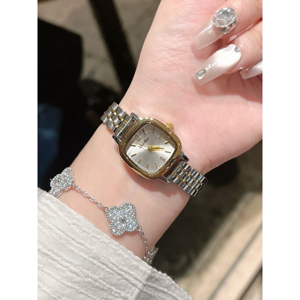 relogio feminino luxo relogio feminino pequeno delicado Relógio feminino luz luxo nicho simples temperamento de alto val