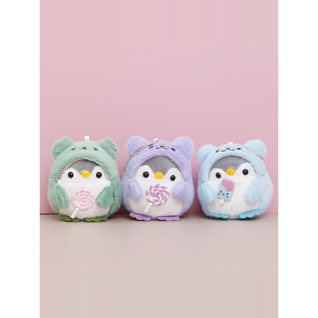 Brinquedo de pelúcia pinguim boneca bonito crianças presente aniversário mochila pequeno pingente menina feio bonito bon