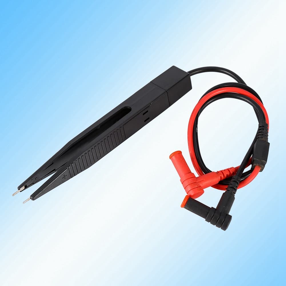 3clife-br smd indutor teste clipe pinças de sonda para resistor multímetro capacitor medidor de alta qualidade