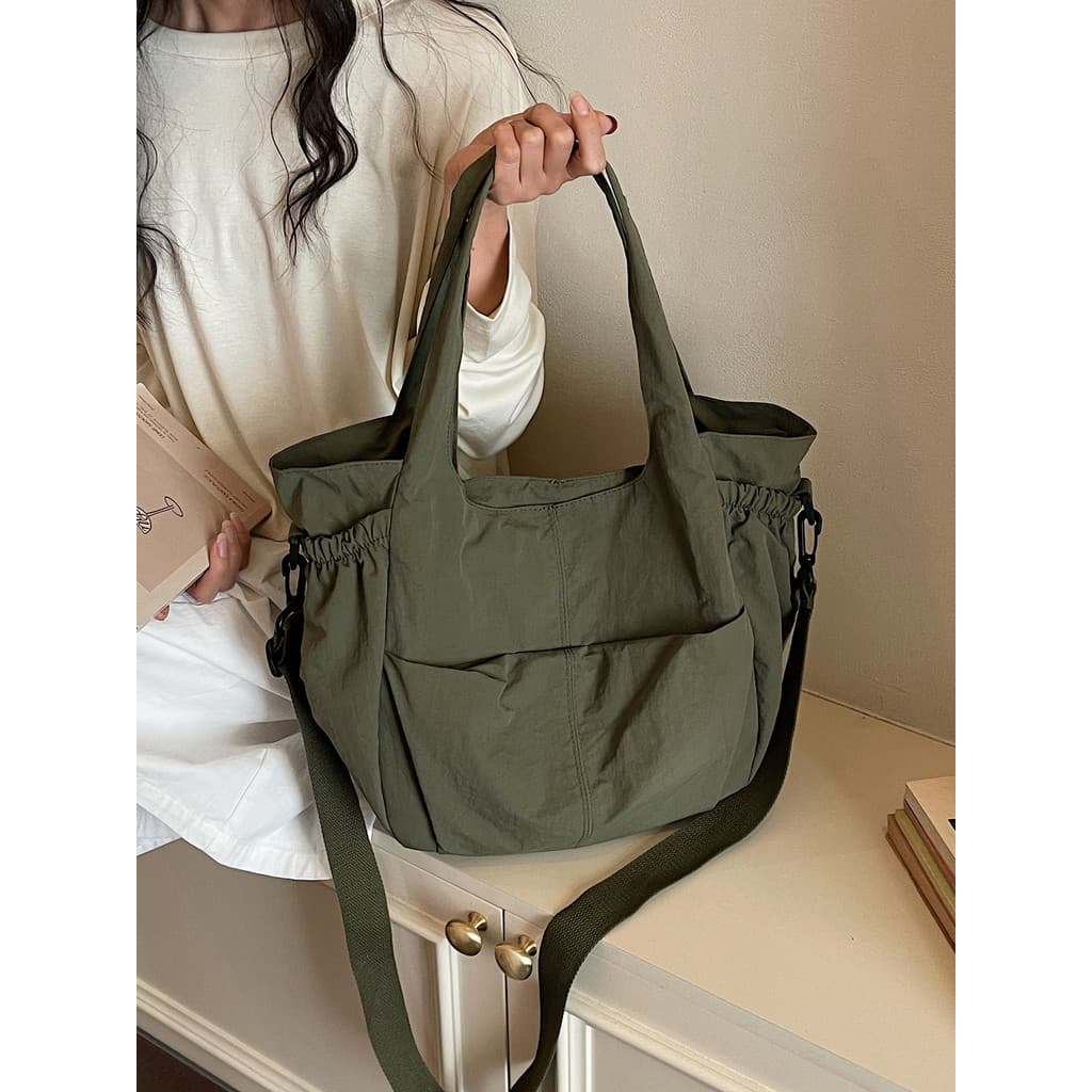 Leve saco de grande capacidade feminino 2026 novo estilo moda All-Match bolsa Commuter sacola de ombro saco do mensageir