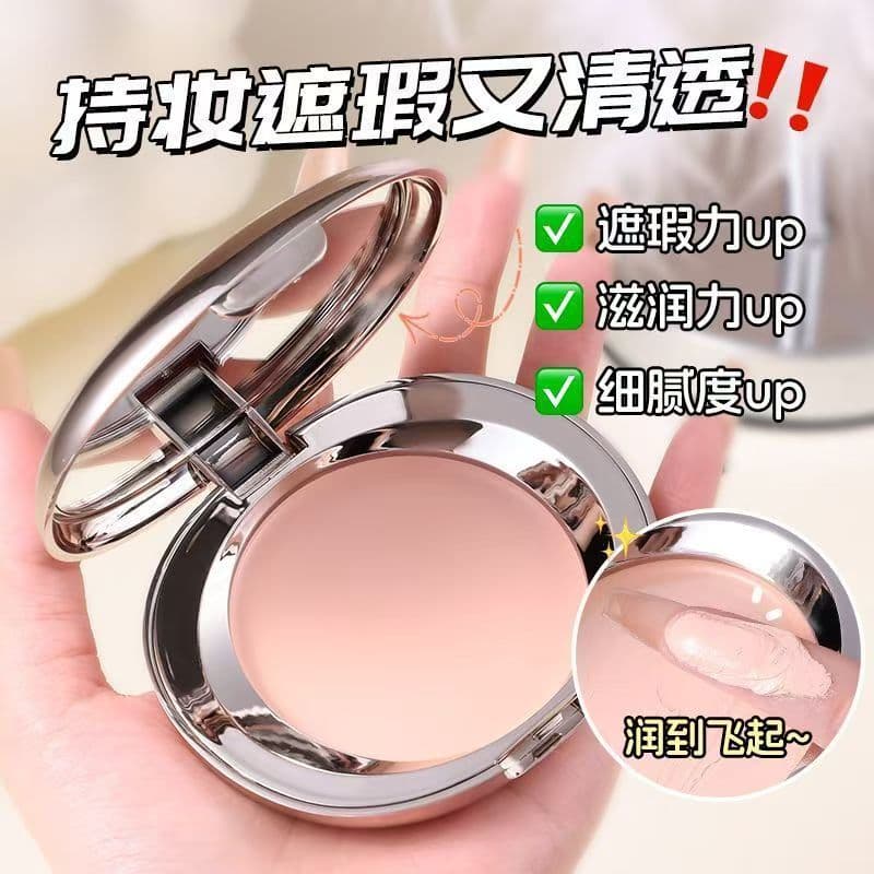 Liangnishi base creme genuíno delicado pele-encaixe hidratante contorno de longa duração maquiagem Natural fixação corre