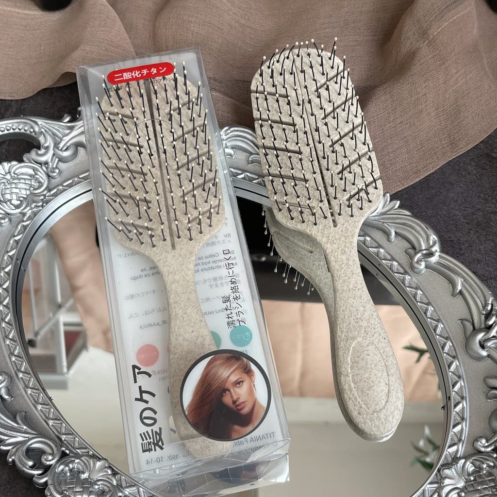 Estoque pronto frete grátis acima de 3 reduzir nós de cabelo!Pente Suave!Pente de alisamento de massagem com costelas su