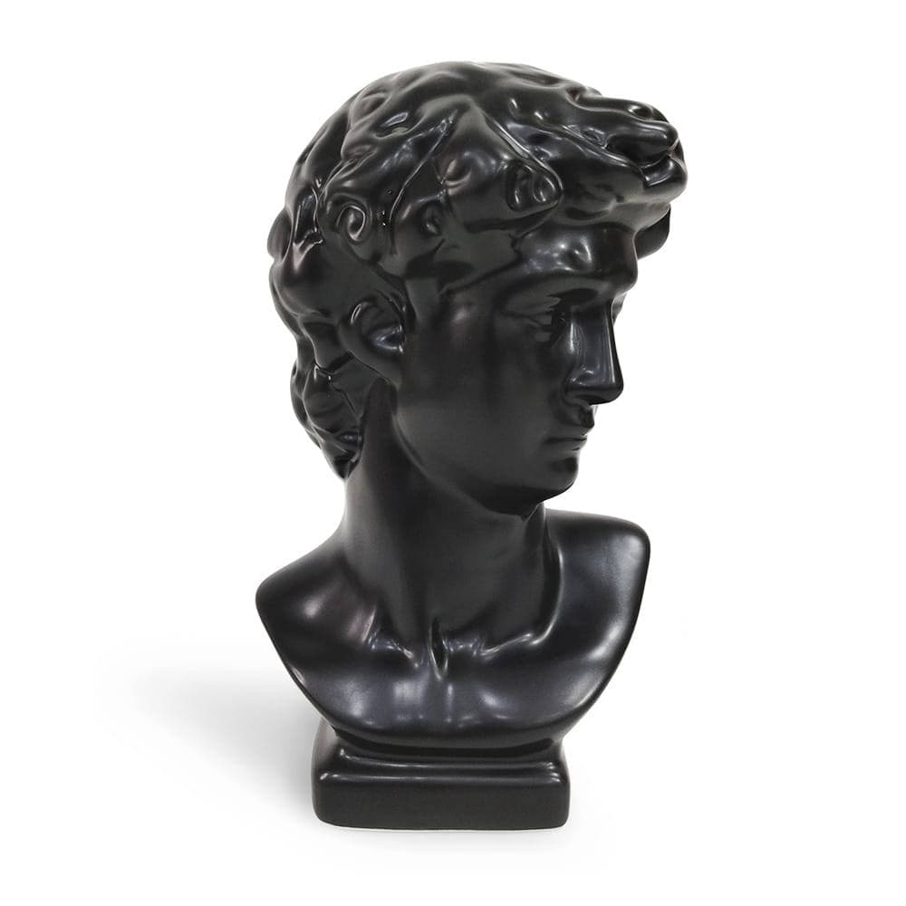 Busto Renascentista Inspirado em Davi 22x13cm