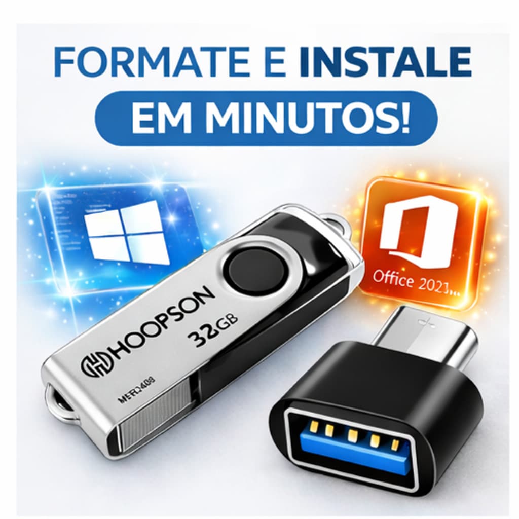 Pendrive Bootável com Windows 10