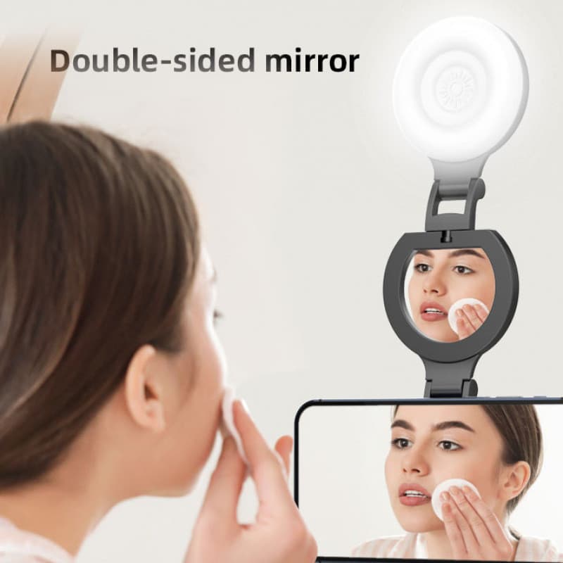 Suporte acessórios do telefone móvel magnético regulável luz de preenchimento luz suave ao ar livre Selfie fotografia po