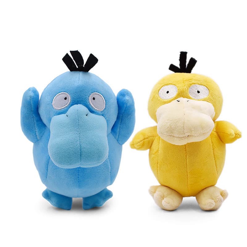 15-17cm Pokemon Anime Figura Psyduck Cartoon Q Versão Brinquedos De Pelúcia Boneca Animais De Pato Recheados Suaves Para