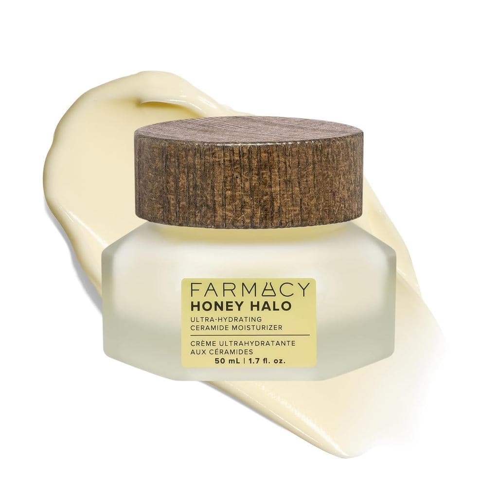 Hidratante Facial Facy Ceramide - Hidratante Facial Ultra Hidratante Honey Halo com Mel de Trigo Sarraceno + Ceramidas -