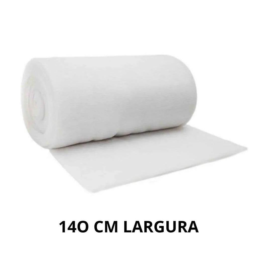 MANTA PERLON GROSSO FILTRAGEM LAGO AQUÁRIO 3CM 1 METRO