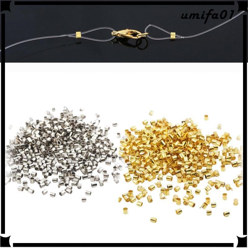[Umifa] Contas De Crimpagem Com Rolha De Espaçadoras Soltas Para Fazer Joias Pingente De Apanhadores De Sonhos