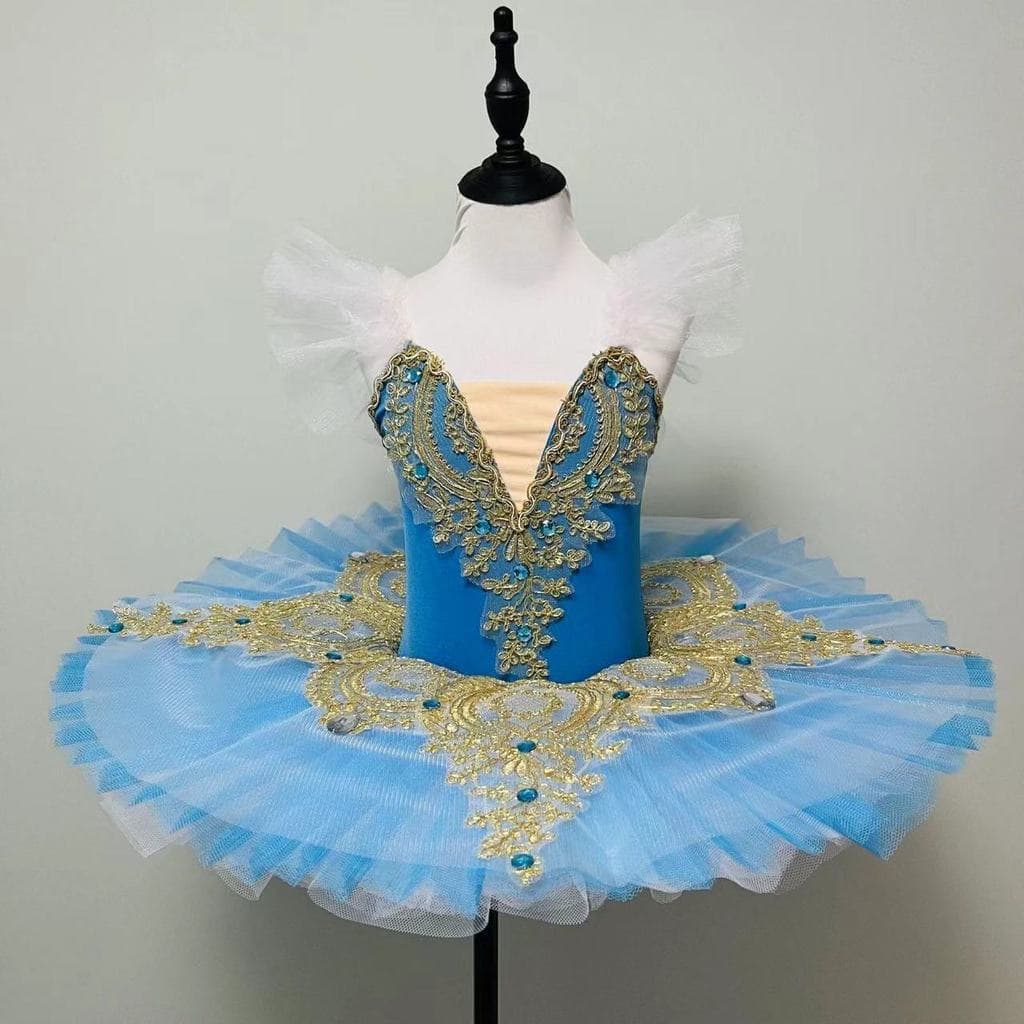 Crianças traje de balé meninas bela adormecida estilingue pequeno cisne Pettiskirt profissional princesa TUTU ballet2026