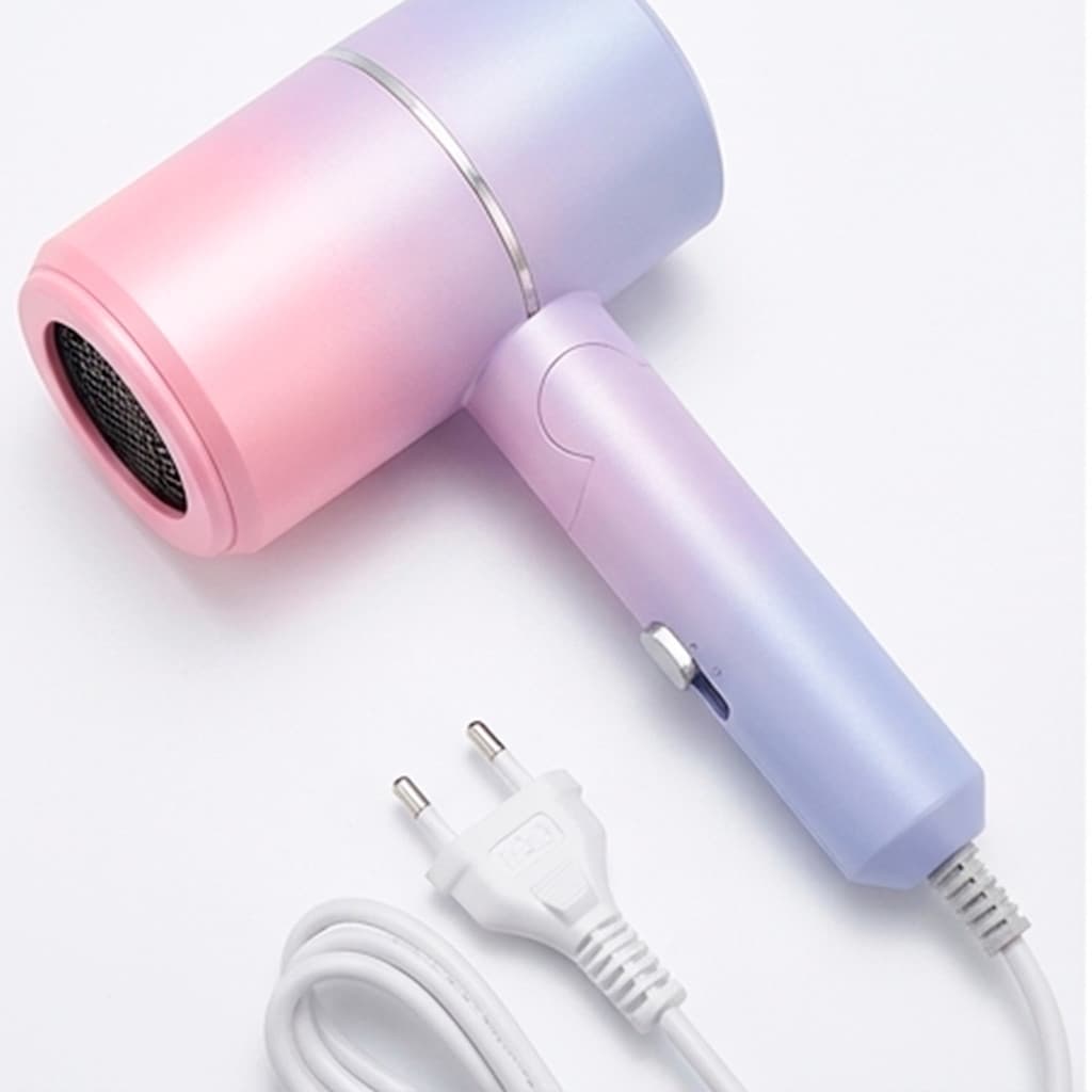 Secador de Cabelo Dobrável Wassay Compacto para Viagem 110V