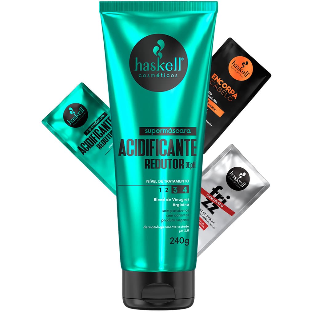 Supermáscara Haskell Acidificante Redutor de pH 240gr