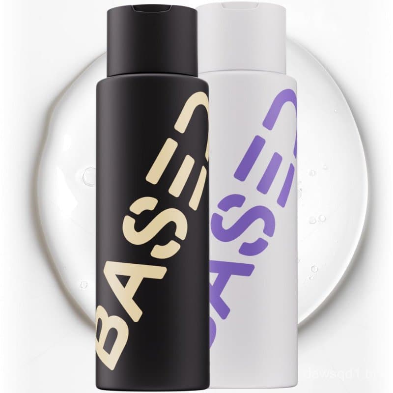 BASEDShowerDuo Conjunto de Shampoo e Condicionador com Óleo de Hortelã e Óleo de Coco, Shampoo e Condicionador Hidratant