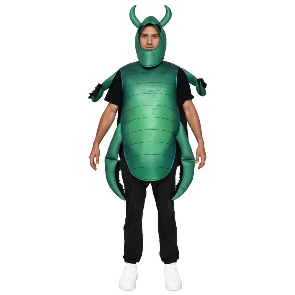 [Venda quente] Traje de Halloween Beetle Role cosplay Insect Play Stage Performance Costume Traje engraçado [Envio rápid