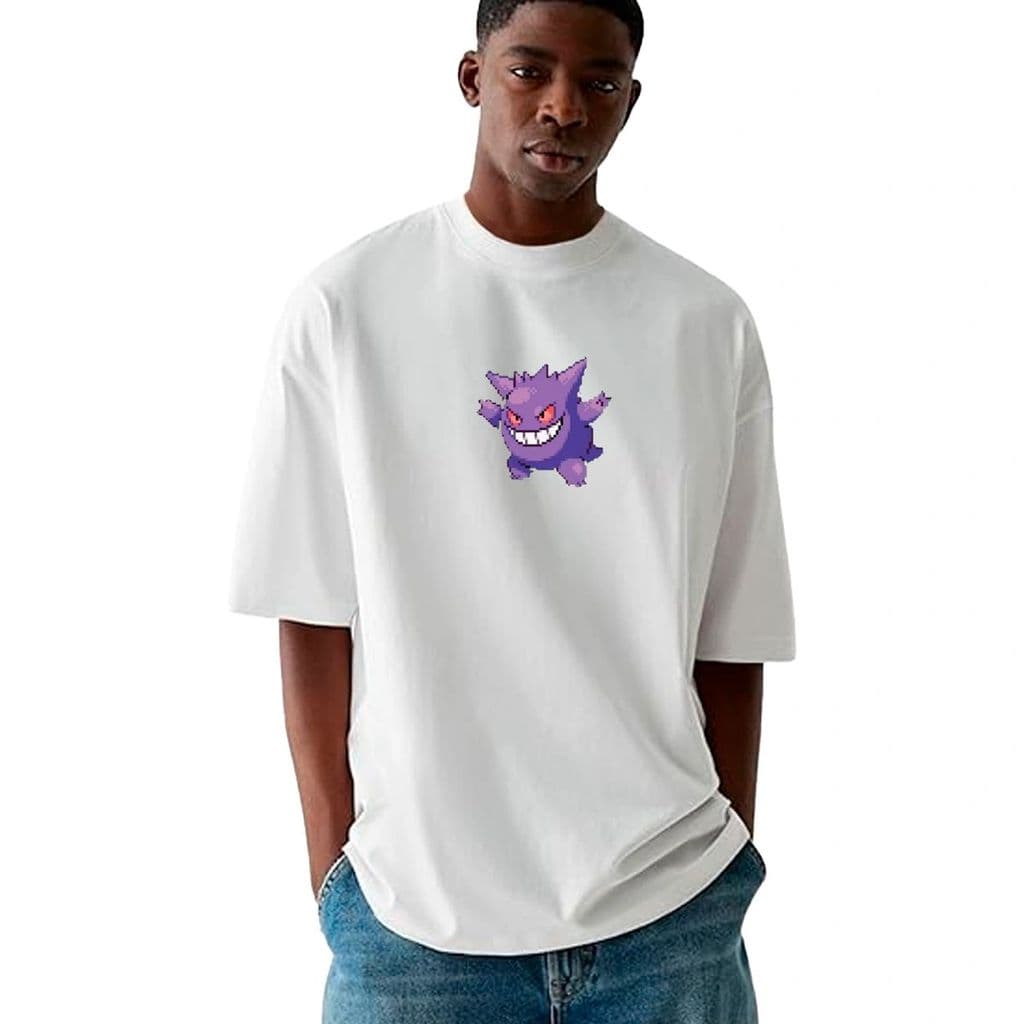 Camiseta Masculina Oversized Gengar