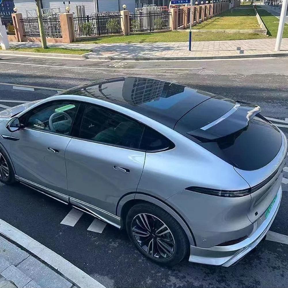 Asa Traseira Do Carro Modificação Da Superior Atualização Esportes Cauda Decoração Aparência Fibra De Carbono Fixa Artef