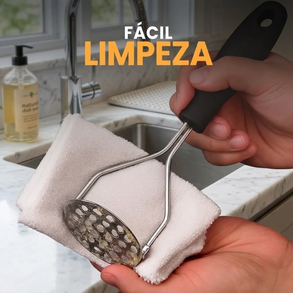 Amassador De Batata Aço Inox Profissional Para Purê