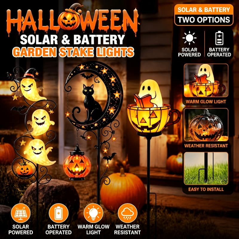 Lâmpada De Leitura Fantasma Assustadora , Estatueta De Halloween Iluminada Para Decoração De Mesa E Atmosfera De Festa