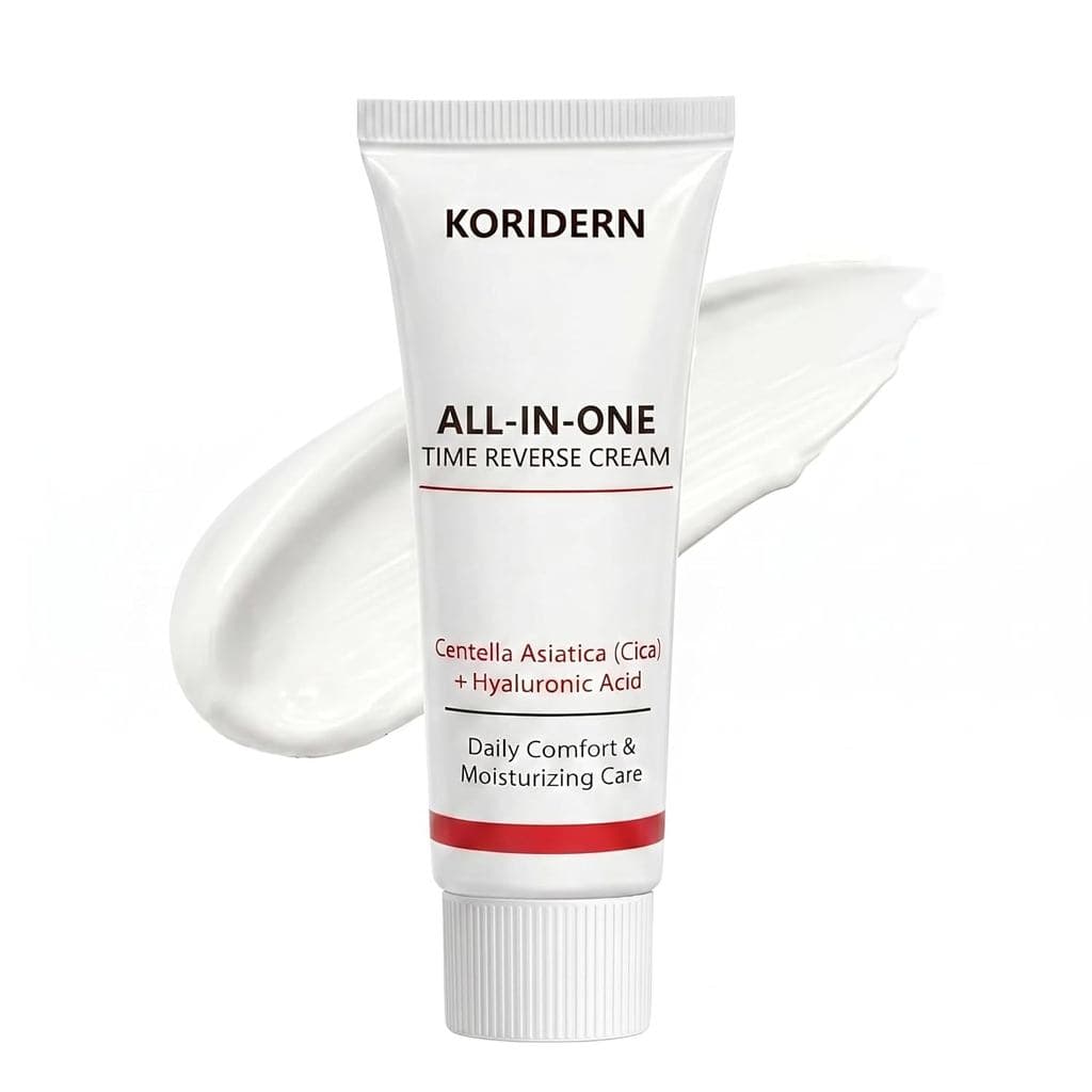 KORIDERN ALL-IN-ONE Creme Reversor do Tempo, Creme Hidratante para o Rosto e Pele Radiante, Fórmula com Centella e Ácido