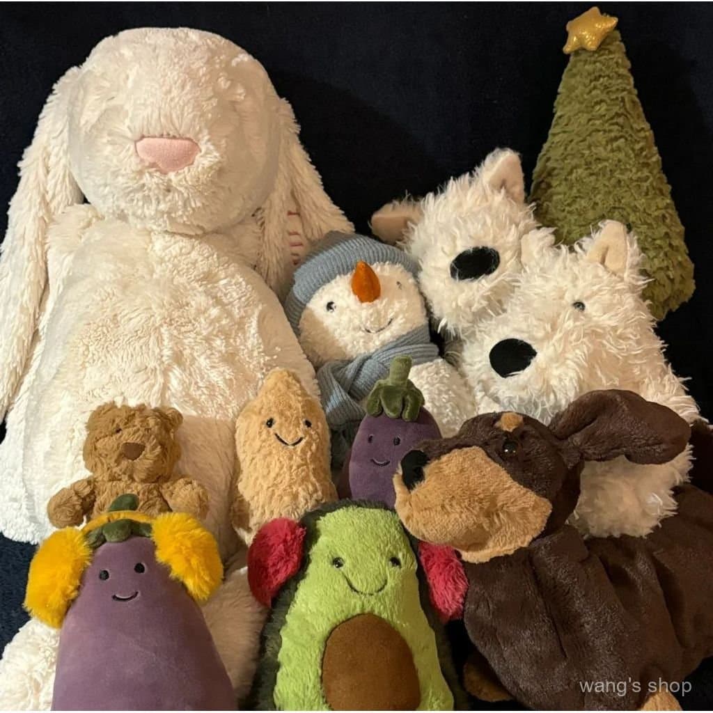 Brinquedos de pelúcia da série Jellycat, bonecos para máquina de garras, bonecos para casamento, presentes.