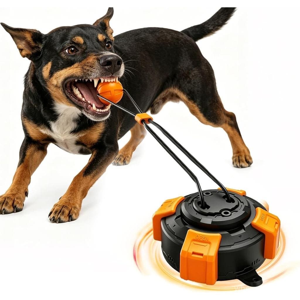Brinquedos Interativos para Cães, Brinquedo de Tug-of-War Aprimorado e Resistente, Brinquedos Estimulantes Mentalmente p