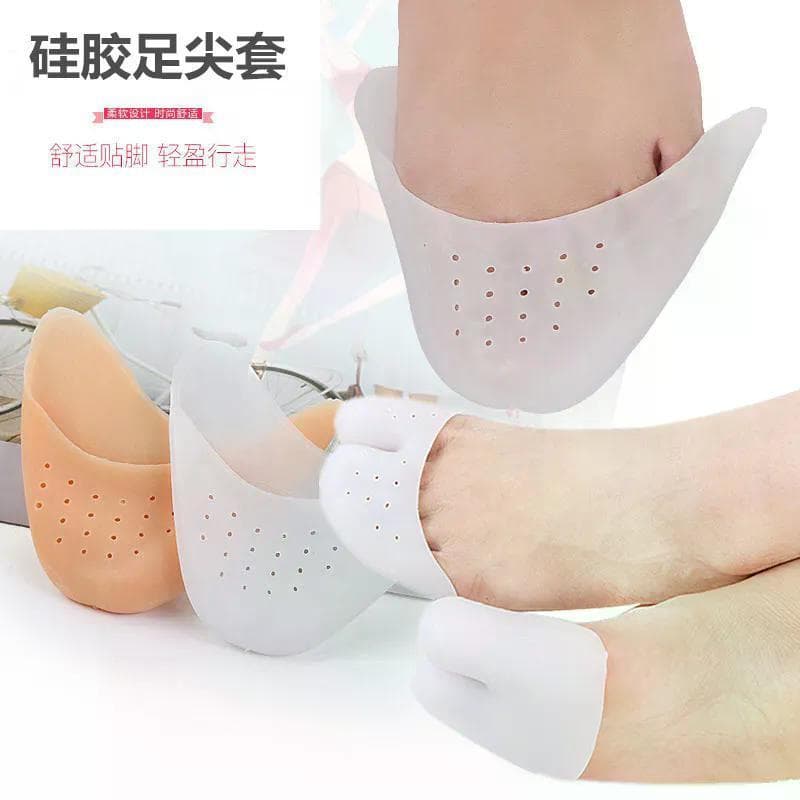 Novo Ballet Split toe toe capa protetora do dedo do pé engrossado almofada à prova de dor Anti-desgaste toe ferramenta ú