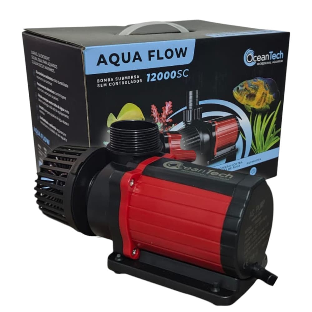 Bomba Submersa Oceantech Aquaflow 12000 Sem Controlador Lago
