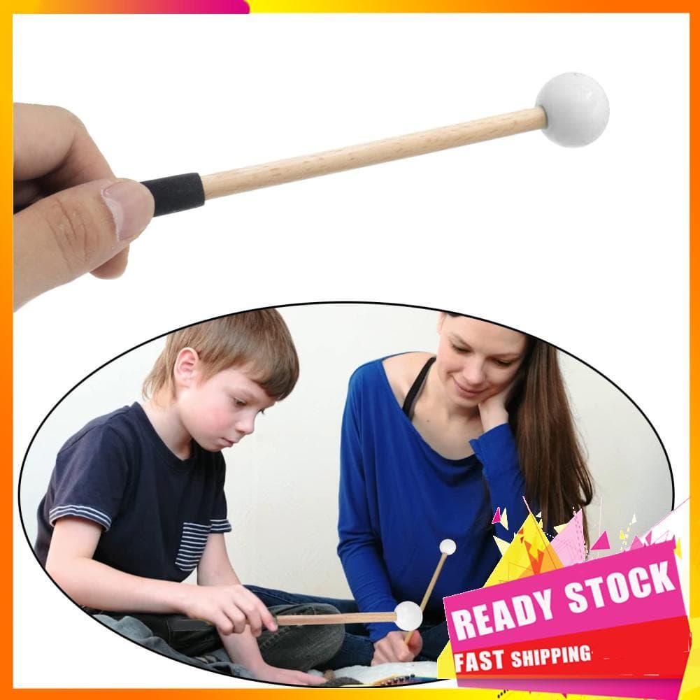 Gfgfgfgg Par de marretas de percussão de bordo e borracha multifuncional Acouto para concertos de xilofones de bateria