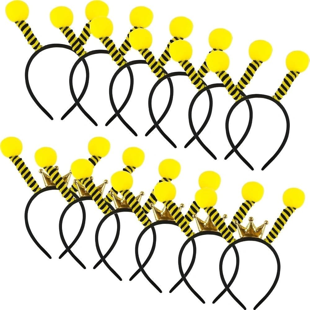 12pcs Cinto de Antena de Abelha para Fantasia de Festa e Acess贸rios de Cosplay MFVG