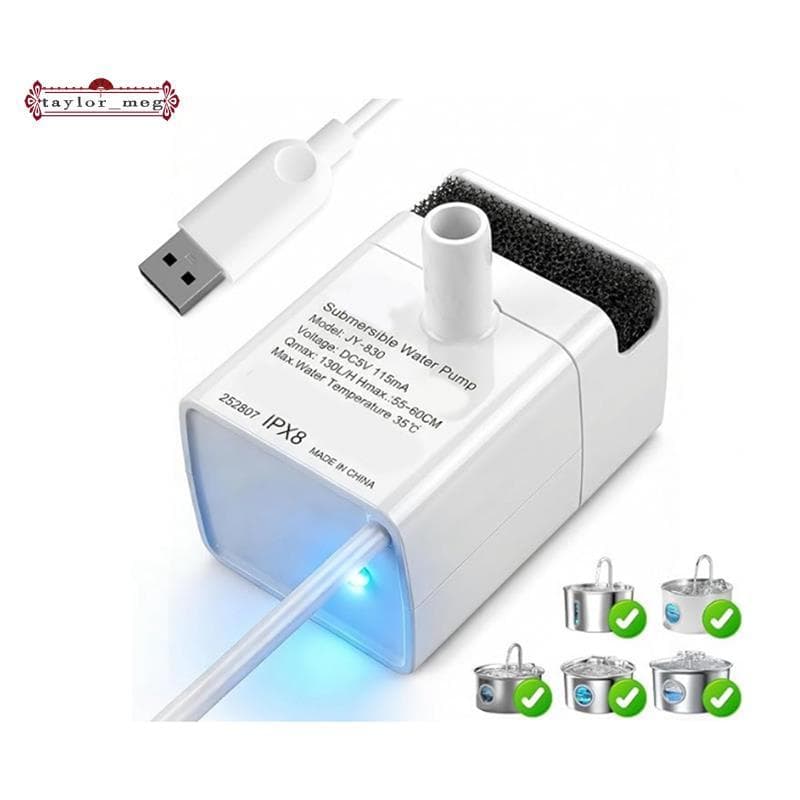 [Venda Quente T]-830 Bomba De Substituição Para Fontes De Aço Inoxidável , Fonte De Água Gatos , IP68 À Prova D'água , B