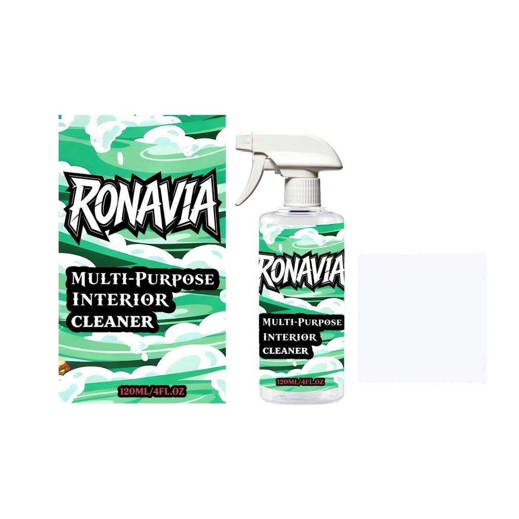 2 Peças de Limpador Multiuso para Interiores RONAVIA |   Limpador de Painel de Instrumentos de Carro |   Remove sujeira,