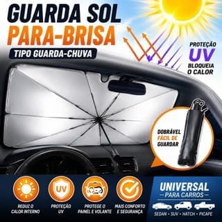 Quebra sol para brisa carro protetor solar guarda chuva