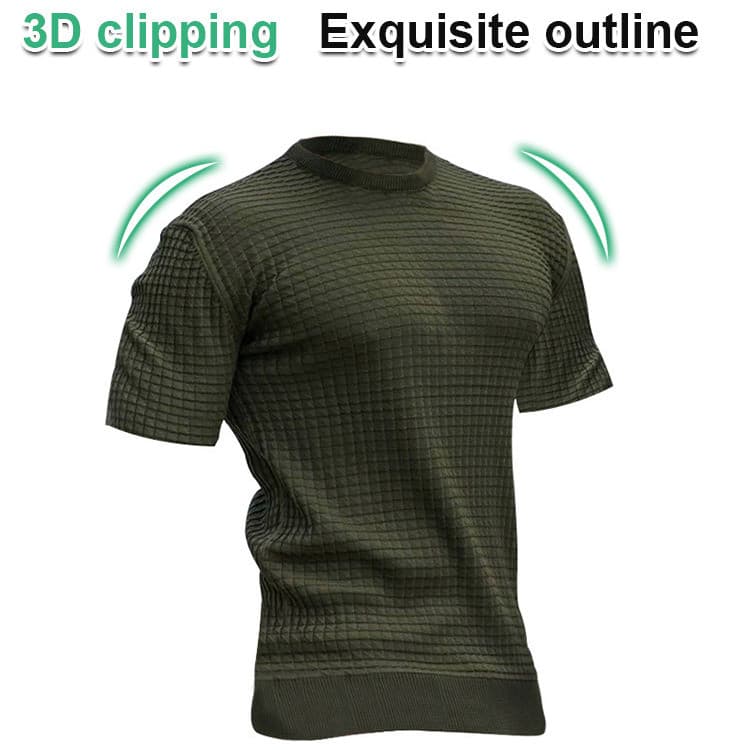 Mantenha-se fresco e estiloso com a mais recente camiseta xadrez masculina para primavera/verão.
