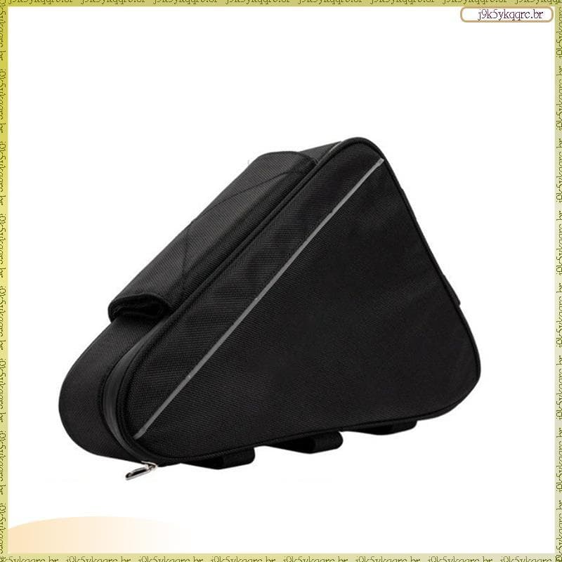 [Leqn] Carga Máxima 126 Células 36V 48V 60V 72V E-BIKE Bolsa De Bateria Triangular Para Bicicleta Elétrica Preta Quadro