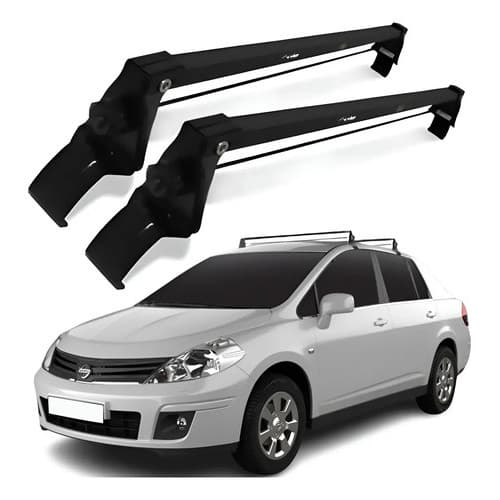 Rack De Teto Tiida Hatch 2010 11 12 13 14 15 16 17 18 2019 -