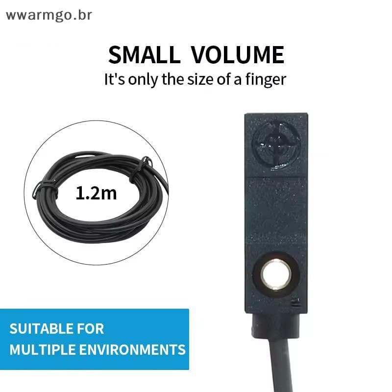 WWARM OMCH TL-W1 W3 1.5mm 3mm Sensor De Proximidade De Detecção De Metal NPN PNP Sem Descarga