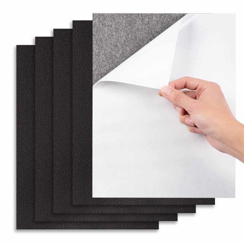 10 Folhas Imã Manta Imantada Adesivada 0,3mm 30x42