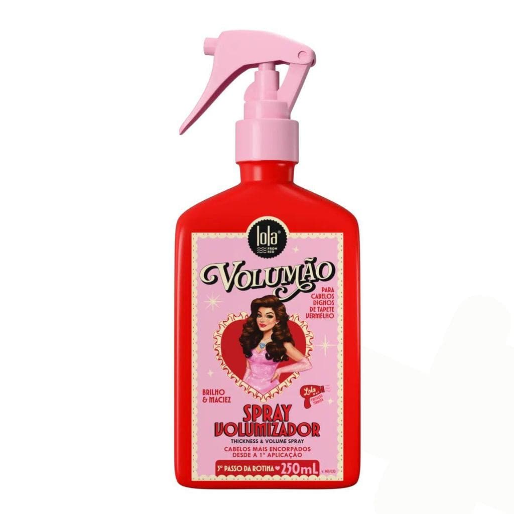 ✨ Spray Capilar Volumão 250ml Lola From Rio Finalizador Volume Texturizador