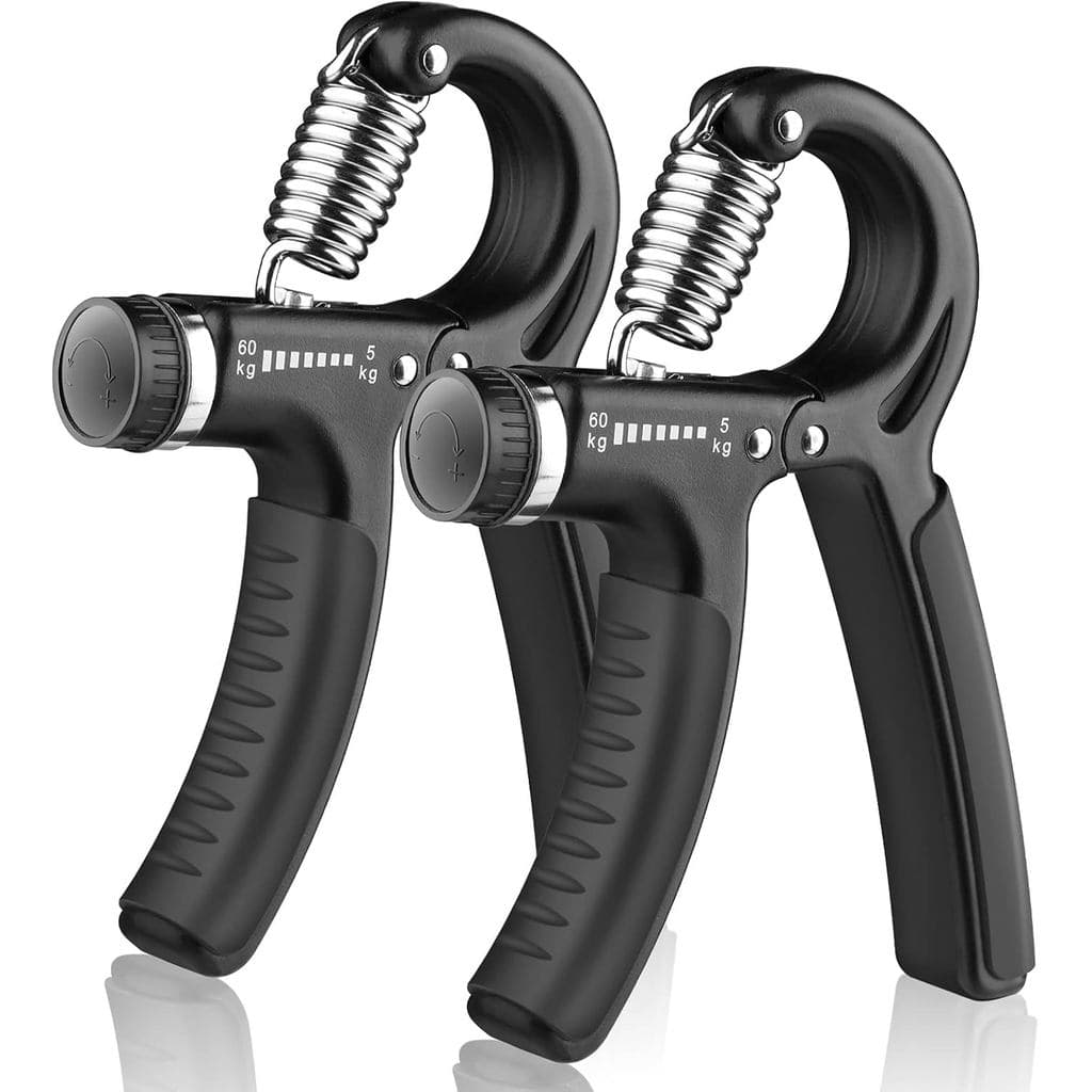 AIXPI Treinador de Força de Preensão, Exercitador de Força de Mão com Resistência Ajustável de 11-132 Lbs (5-60kg), Fort