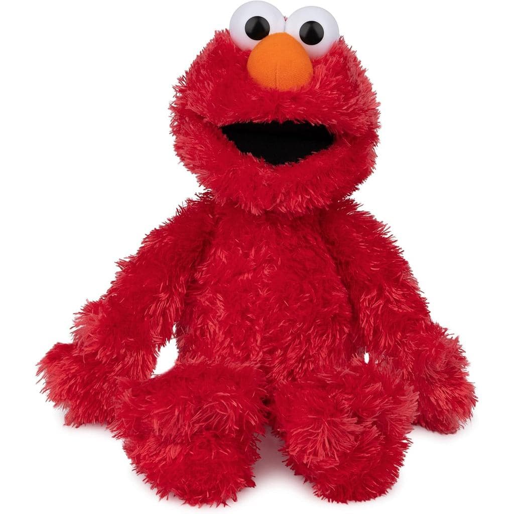 GUND Sesame Street Pelúcia Oficial do Elmo, Brinquedo de Pelúcia Premium para Idades a Partir de 1 Ano, Vermelho, 13” 6I