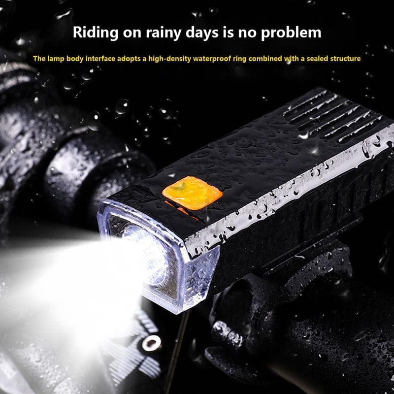 [sum] Luz Brilhante Para Bicicleta LED Frontal USB Recarregável Lâmpada Mountain Bike Farol Lanterna Ciclismo Scooter BR